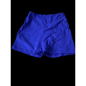 Royal Blue Yoga Shorts